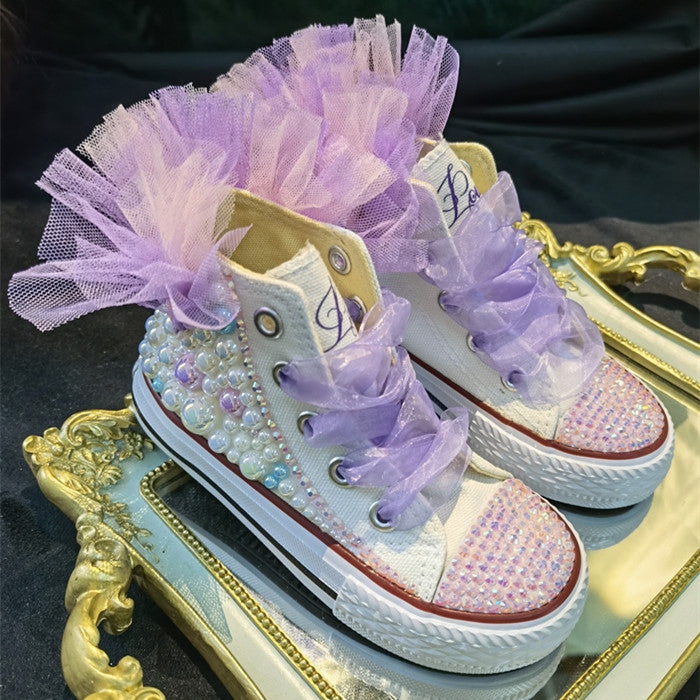 Children's Canvas Shoes High-top Custom Picture Leisure Sports Children's Canvas Shoes High-top Custom Picture Leisure Sports